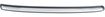 Hyundai Rear, Driver Side Bumper Trim-Primed, Replacement H763708