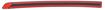 Hyundai Rear, Driver Side Bumper Trim-Primed, Replacement H763708