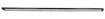Hyundai Rear, Driver Side Bumper Trim-Primed, Replacement H763710