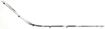 Lincoln Rear, Driver Side Bumper Trim-Chrome, Replacement L763702