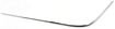 Lincoln Rear, Driver Side Bumper Trim-Chrome, Replacement L763702