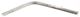 Mercedes Benz Front, Driver Side Bumper Trim-Chrome, Replacement M016106