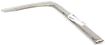 Mercedes Benz Front, Driver Side Bumper Trim-Chrome, Replacement M016106