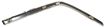 Mercedes Benz Front, Driver Side Bumper Trim-Chrome, Replacement M016106