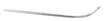 Mercedes Benz Front, Driver Side Bumper Trim-Chrome, Replacement M016110