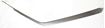 Mercedes Benz Front, Passenger Side Bumper Trim-Chrome, Replacement M016119