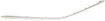 Mercedes Benz Front, Driver Side Bumper Trim-Chrome, Replacement M016120