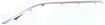 Mercedes Benz Front, Driver Side Bumper Trim-Chrome, Replacement M016132