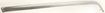 Mercedes Benz Rear, Driver Side Bumper Trim-Chrome, Replacement M763702