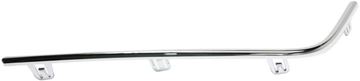 Acura Front, Driver Side Bumper Trim-Chrome, Plastic, Replacement REPA015512