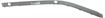 BMW Front, Driver Side Bumper Trim-Chrome, Replacement REPB016104