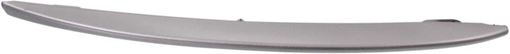 BMW Front, Passenger Side Bumper Trim-Silver, Replacement REPB016111-N