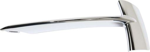 BMW Front, Driver Side Bumper Trim-Chrome, Replacement REPB016122