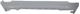 BMW Rear Bumper Trim-Primed, Replacement REPB763513P