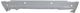 BMW Rear Bumper Trim-Primed, Replacement REPB763514P