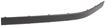 BMW Front, Driver Side Bumper Trim-Black, Replacement REPB763702