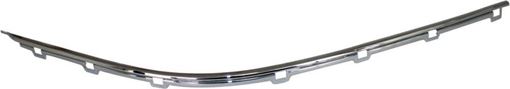 Bumper Trim, 5-Series 97-00 Front Bumper Molding Rh, Outer Cover, Chrome, Replacement REPB763703