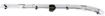 Dodge Rear, Driver Side Bumper Trim-Chrome, Replacement REPC016104