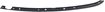 Chevrolet Front, Passenger Side Bumper Trim-Black, Replacement REPC016109