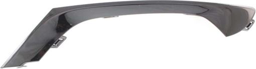 Chrysler Front, Passenger Side Bumper Trim-Black, Replacement REPC016125