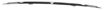 Chrysler Rear Bumper Trim-Chrome, Replacement REPC763505