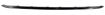 Chrysler Rear Bumper Trim-Primed, Replacement REPC763520P