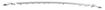 Chrysler Rear Bumper Trim-Chrome, Replacement REPC763521