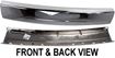 Dodge Front Bumper Trim-Chrome, Replacement REPD018903