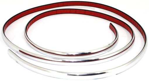 Ford Front Bumper Trim-Chrome, Replacement REPF015902
