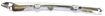 Jaguar Front, Passenger Side Bumper Trim-Chrome, Replacement REPJ016105
