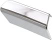 Lexus Front, Passenger Side Bumper Trim-Chrome, Plastic, Replacement REPL015503