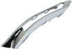 Mercedes Benz Front, Passenger Side Bumper Trim-Chrome, Plastic, Replacement REPM015519