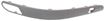 Mercedes Benz Front, Passenger Side Bumper Trim-Black, Replacement REPM016109