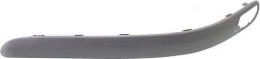 Mercedes Benz Front, Driver Side Bumper Trim-Black, Replacement REPM016110