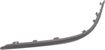 Mercedes Benz Front, Driver Side Bumper Trim-Black, Replacement REPM016110