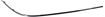Mercedes Benz Front, Passenger Side Bumper Trim-Chrome, Replacement REPM016117