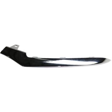 Mercedes Benz Front, Driver Side Bumper Trim-Chrome, Replacement REPM016152