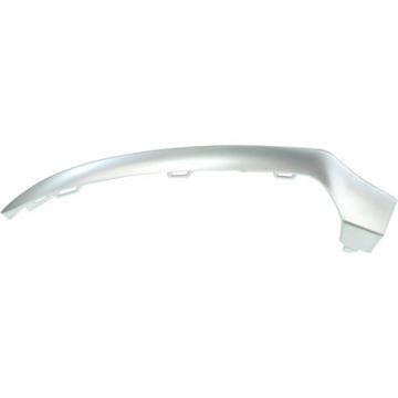 Mercedes Benz Front, Driver Side Bumper Trim-Chrome, Plastic, Replacement REPM016160