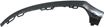 Mercedes Benz Front, Passenger Side Bumper Trim-Primed, Plastic, Replacement REPM016161