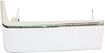 Mercedes Benz Front, Driver Side Bumper Trim-Chrome, Replacement REPM016304
