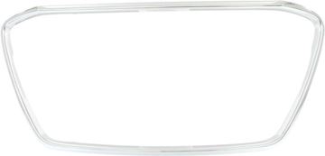 Mitsubishi Front Bumper Trim-Chrome, Plastic, Replacement REPM020104