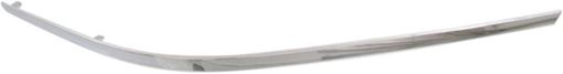 Mercedes Benz Front, Passenger Side Bumper Trim-Chrome, Plastic, Replacement REPM020301