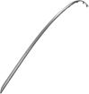 Mercedes Benz Rear, Driver Side Bumper Trim-Chrome, Replacement REPM763712