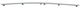 Bumper Trim, Versa 15-18 Front Bumper Molding, Chrome - Capa, Replacement REPN015906Q