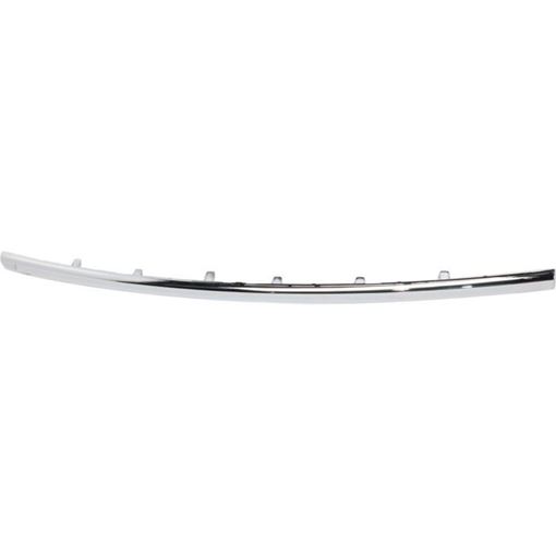 Nissan Rear, Center Bumper Trim-Chrome, Replacement REPN763503