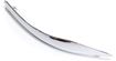 Nissan Rear, Driver Side Bumper Trim-Chrome, Replacement REPN763704