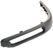 Volvo Front, Passenger Side Bumper Trim-Black, Replacement REPV016101