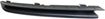 Volkswagen Front, Passenger Side Bumper Trim-Textured, Replacement REPV018913