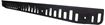 Volkswagen Rear, Center Bumper Trim-Black, Replacement REPV763501