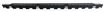 Volkswagen Rear, Center Bumper Trim-Black, Replacement REPV763501